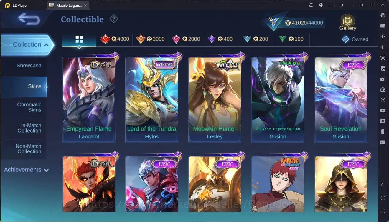 Mobile Legends: Bang Bang Accounts Global|Hero 99|Skin 168|Expert|CC Natalia|Naruto J image 12