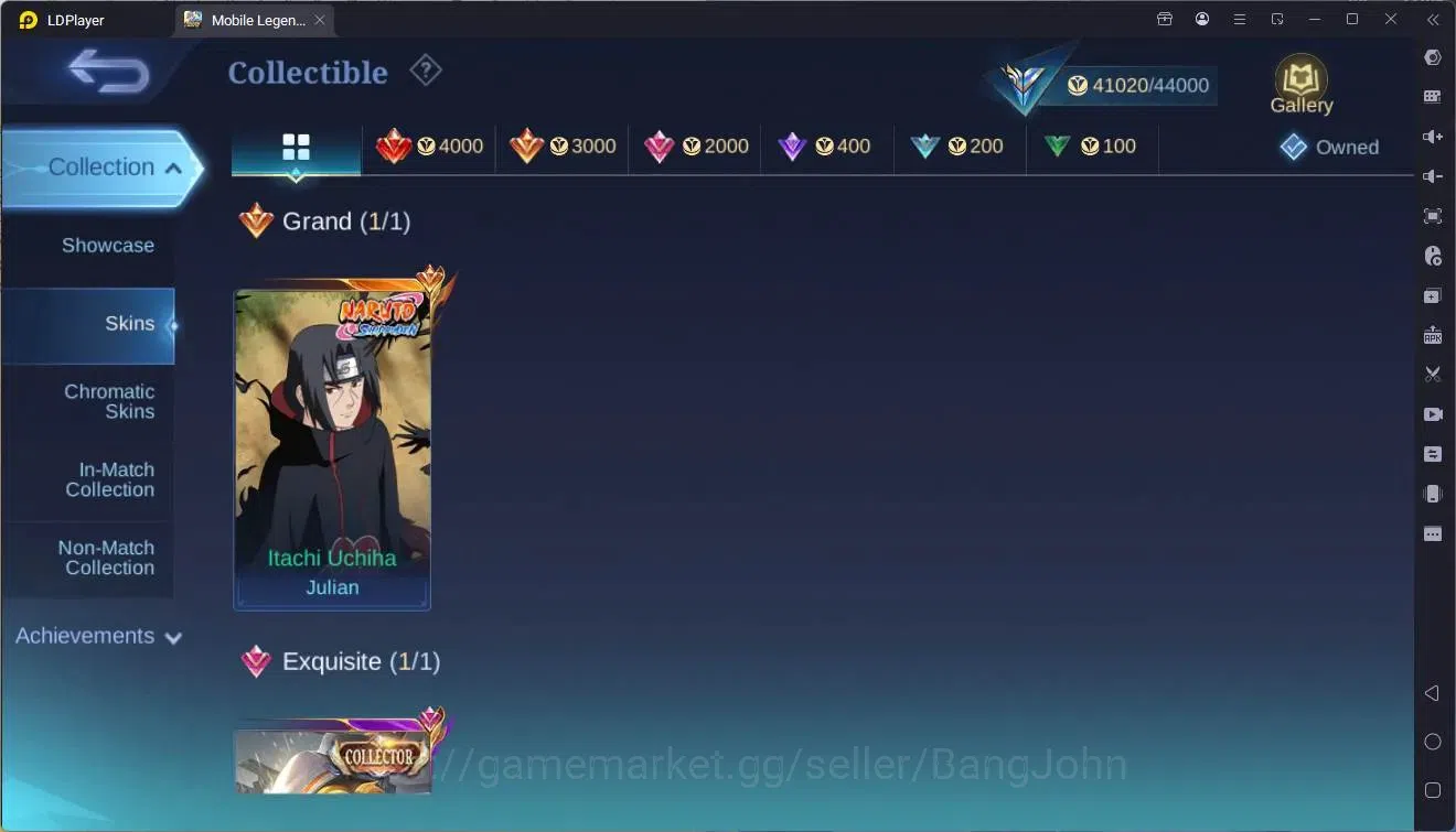 Mobile Legends: Bang Bang Accounts Global|Hero 99|Skin 168|Expert|CC Natalia|Naruto J image 17