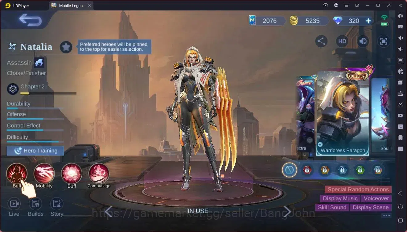 Mobile Legends: Bang Bang Accounts Global|Hero 99|Skin 168|Expert|CC Natalia|Naruto J image 7