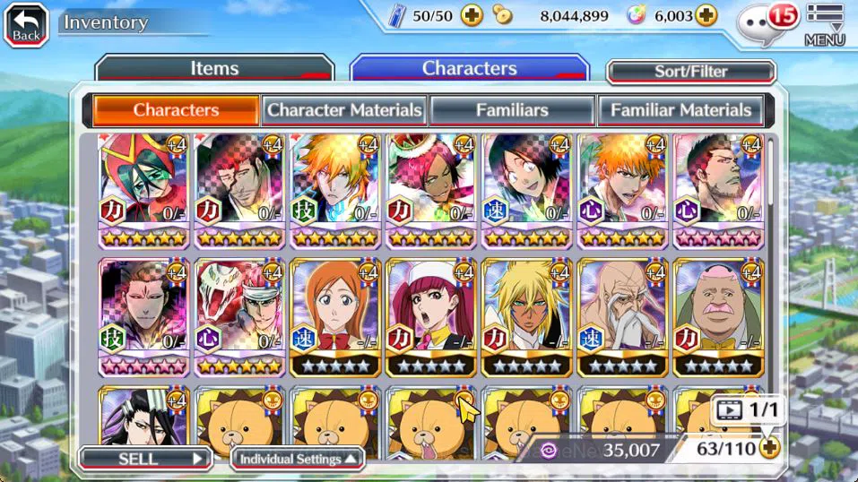 Bleach: Brave Souls Accounts [GLOBAL]6k Orbs+Fresh All Story|Shunsui Fierce,Uru image 7