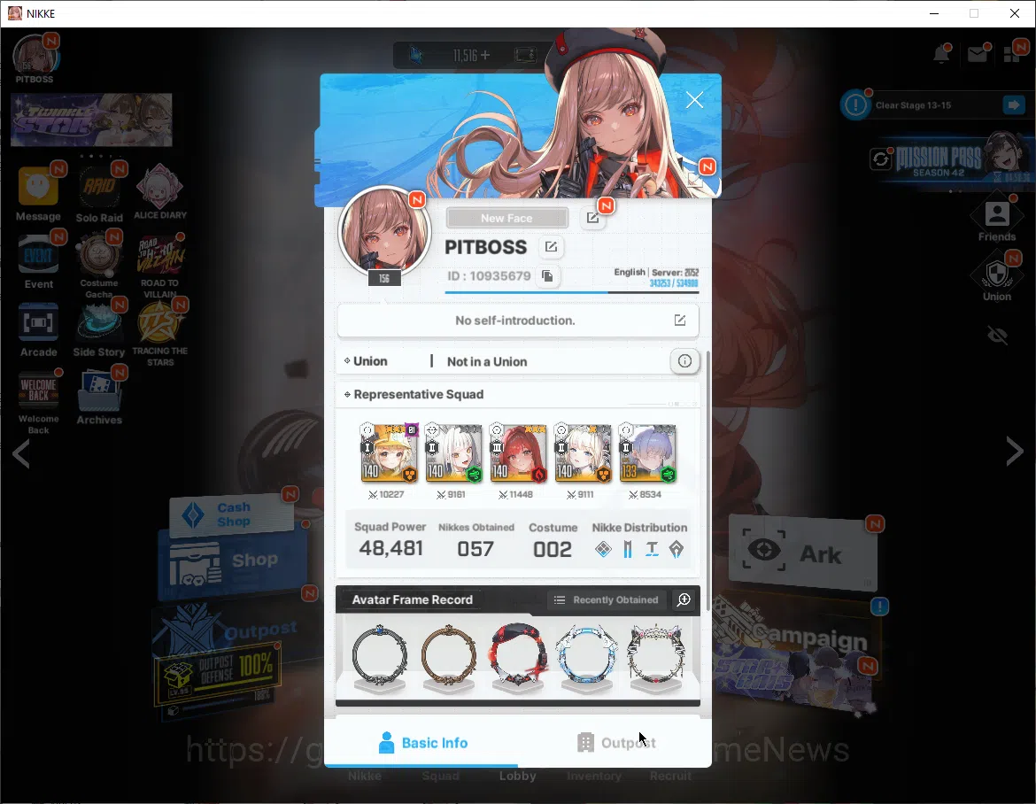Goddess of Victory: Nikke Accounts SEA|37 SSR|SyncLV133|Gem 11k|Rapi: Red Hood,Crown, image 2