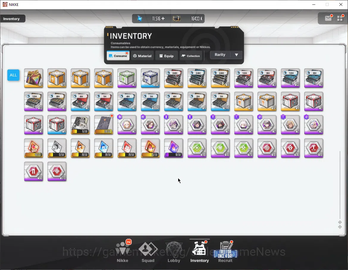 Goddess of Victory: Nikke Accounts SEA|37 SSR|SyncLV133|Gem 11k|Rapi: Red Hood,Crown, image 8