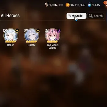Epic Seven Accounts Starter Global Unverif|Fresh Starter|3 ML(Belian,Lisette,TMLuluca)|Side Story Locked|PoH+Bless ON|SS