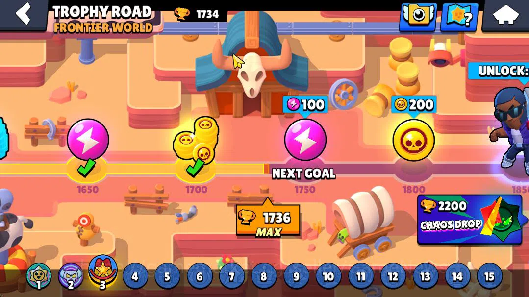 Brawl Stars Accounts 1734 Thropy|19 Brawlers 2 Max Level|Well Build Mor image 4