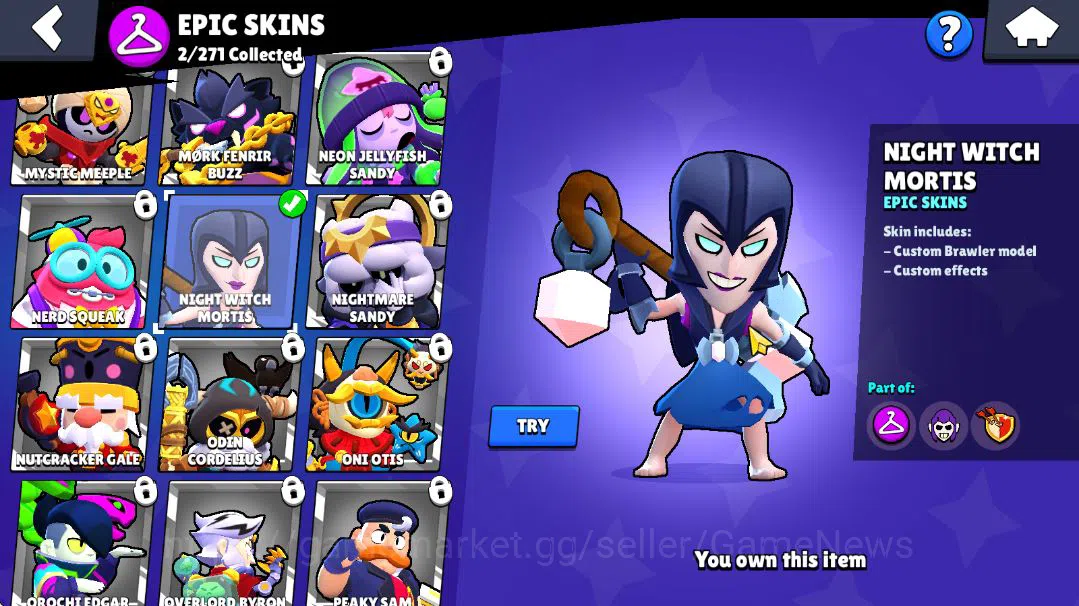 Brawl Stars Accounts 1734 Thropy|19 Brawlers 2 Max Level|Well Build Mor image 9