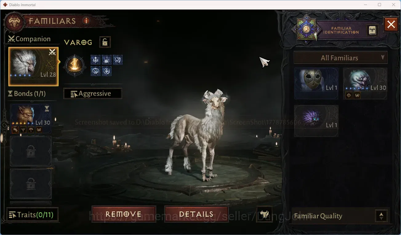 Diablo Immortal Accounts NA - High Heavens CS On | 60 (752) Crusader-Slinge image 5
