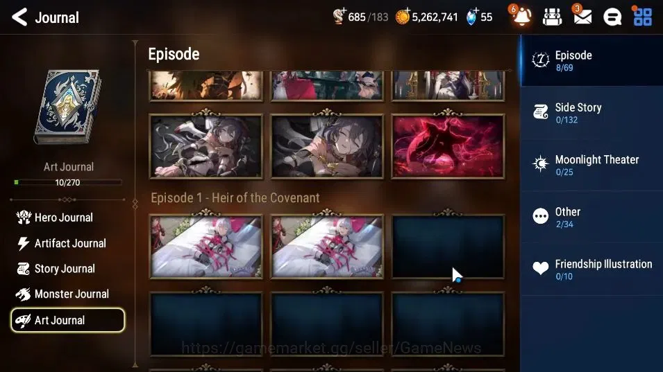 Epic Seven Accounts GLOBAL Unverif|New Era|2 ML(LOTScales,Death Dealer image 20