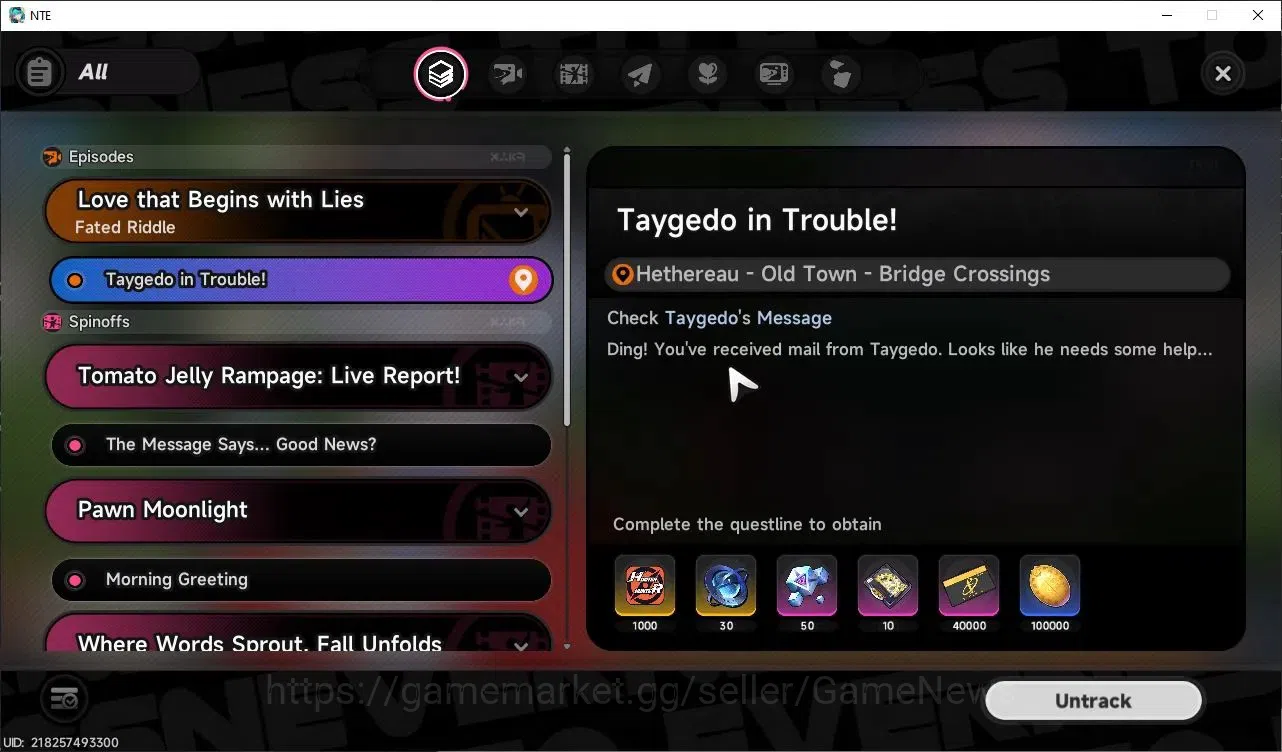 Neverness to Everness Accounts Global EU|HL 13|TL 7| 4 SSR Hotori, Jiuyuan, Sakiri, Daffodill |6 SR|Orchid Breeze 13