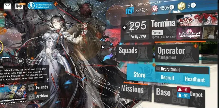 Arknights Accounts High-End Lvl 85|268 Op+41 Outfits|8 Limited|(ETHA,Kirin R 1
