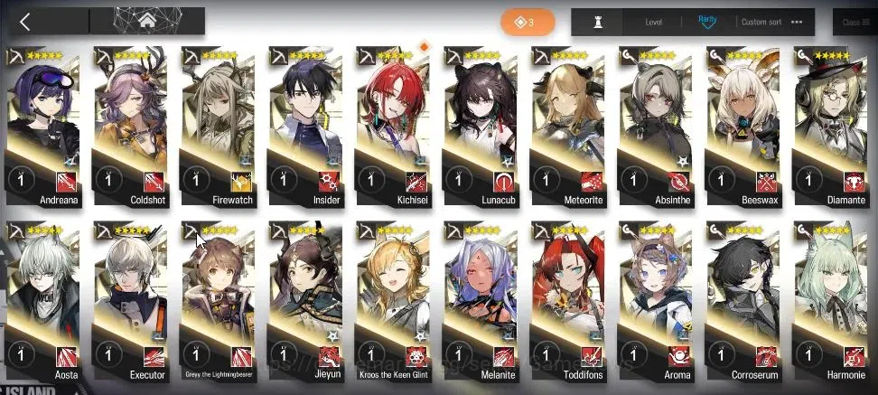 Arknights Accounts High-End Lvl 85|268 Op+41 Outfits|8 Limited|(ETHA,Kirin R 10