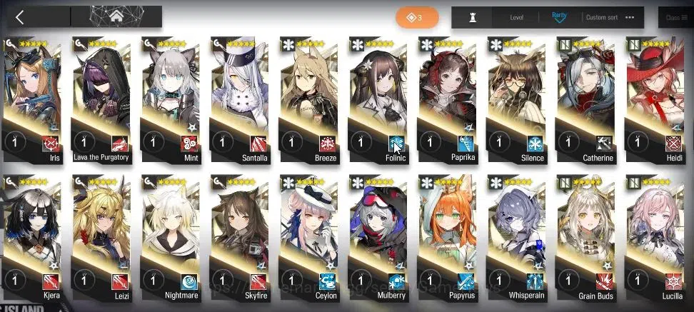 Arknights Accounts High-End Lvl 85|268 Op+41 Outfits|8 Limited|(ETHA,Kirin R 11