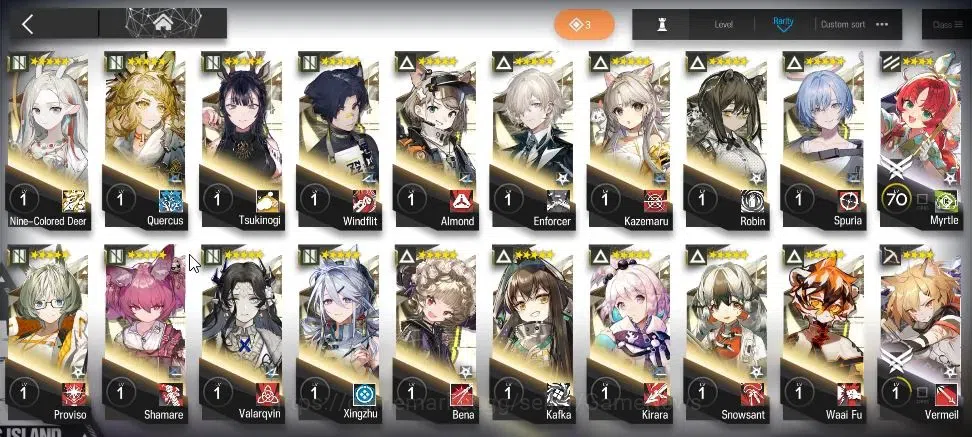 Arknights Accounts High-End Lvl 85|268 Op+41 Outfits|8 Limited|(ETHA,Kirin R 12