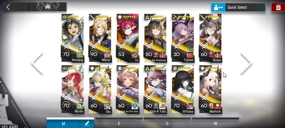 Arknights Accounts High-End Lvl 85|268 Op+41 Outfits|8 Limited|(ETHA,Kirin R 3
