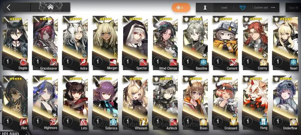 Arknights Accounts High-End Lvl 85|268 Op+41 Outfits|8 Limited|(ETHA,Kirin R 9