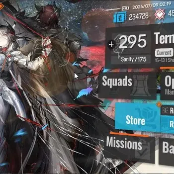 Arknights Accounts High-End Lvl 85|268 Op+41 Outfits|8 Limited|(ETHA,Kirin R