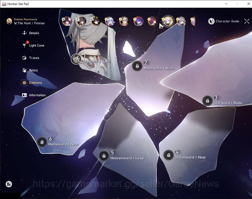 Honkai Star Rail Accounts Asia|TL 70|13 Limited|[Kafka,Robin,Acheron E1,Spar image 7