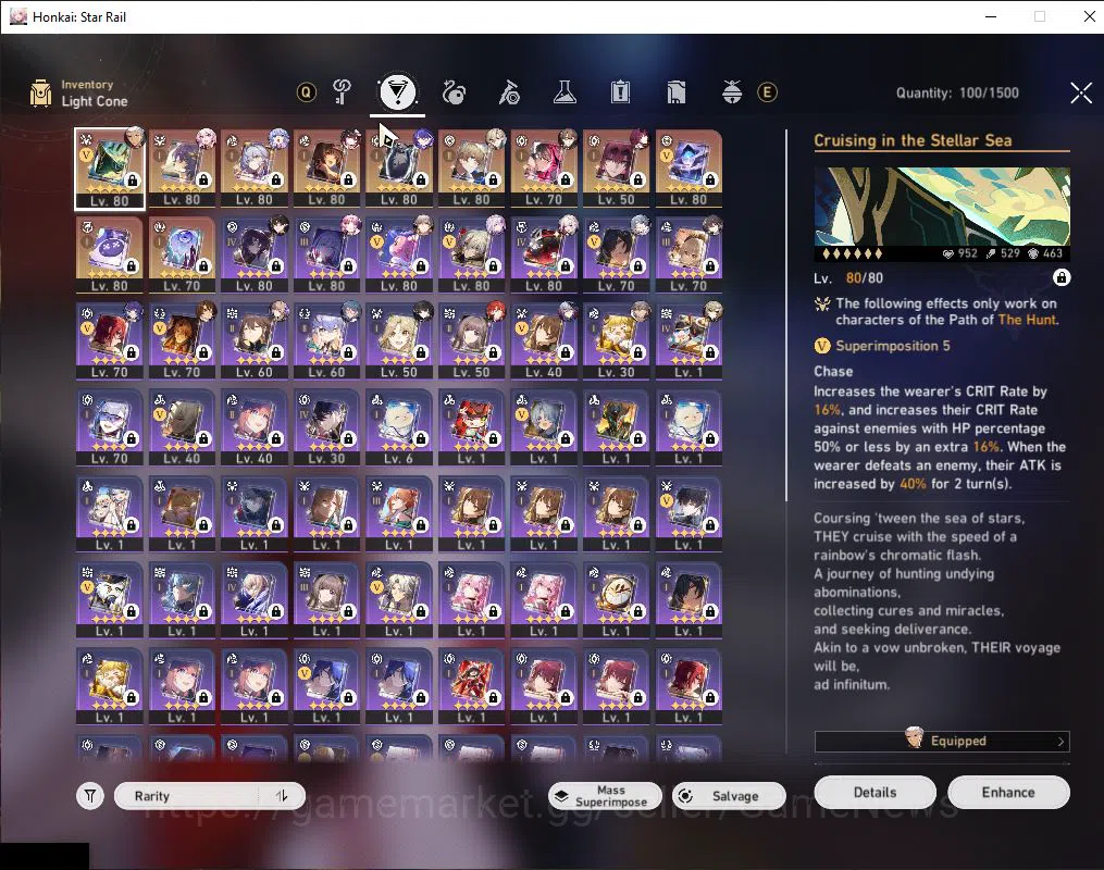 Honkai Star Rail Accounts Asia|TL 70|13 Limited|[Kafka,Robin,Acheron E1,Spar image 8