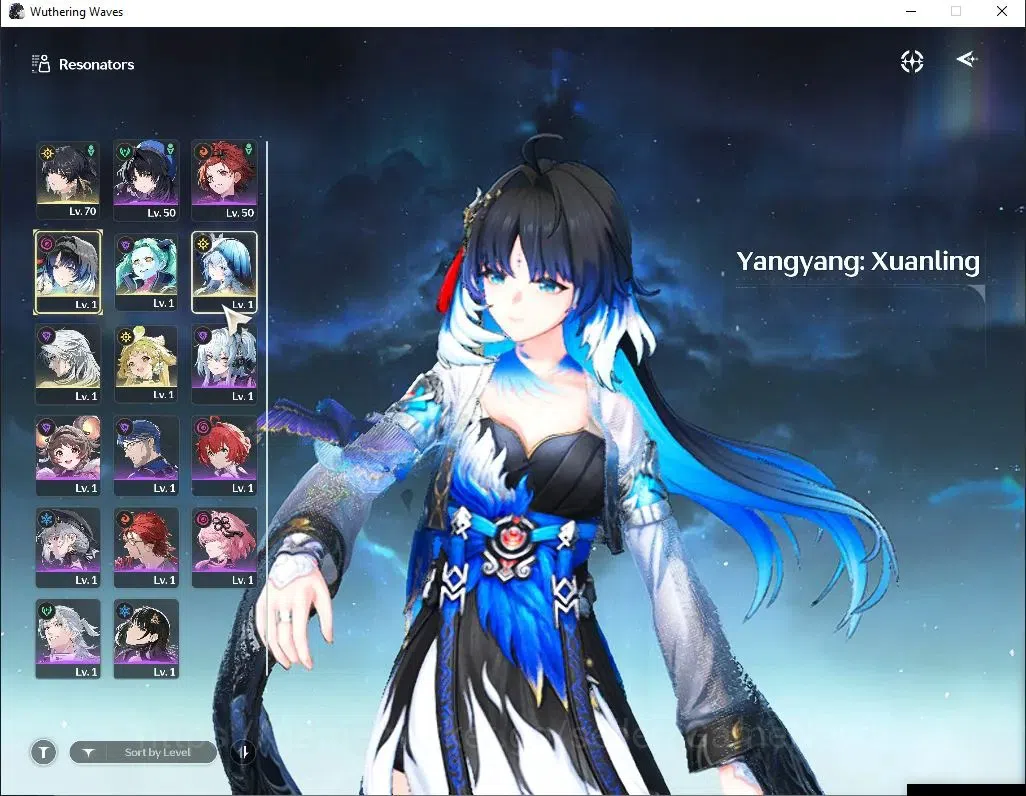 Wuthering Waves Accounts Others EU|UL 49|3 Limited|DB Lvl 30|(Yangyang:Xuanling R3,Shorekeeper)+Sign Rebecca, Etc|MC 2