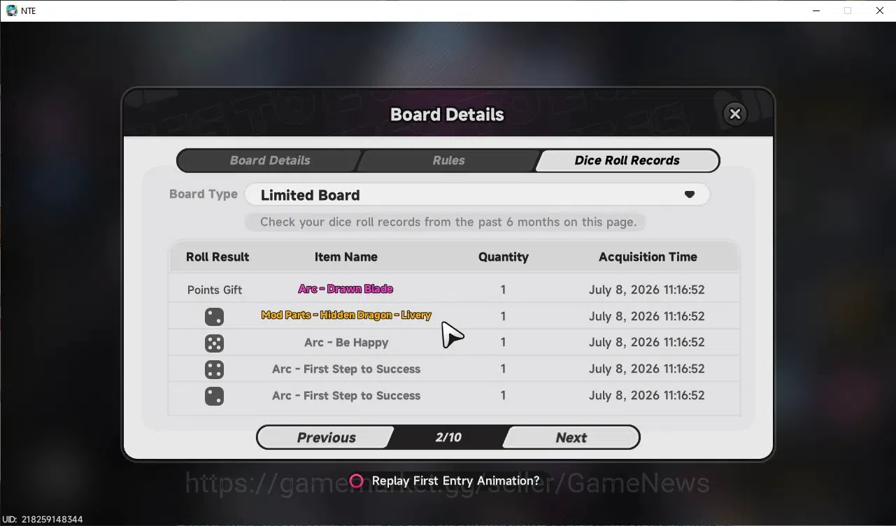 Neverness to Everness Accounts GLOBAL EU|HL 3|2 SSR Shinku & Hotori + 2 SSR Selector|Hidden Dragon-Livery|Overcast&Orchid 16