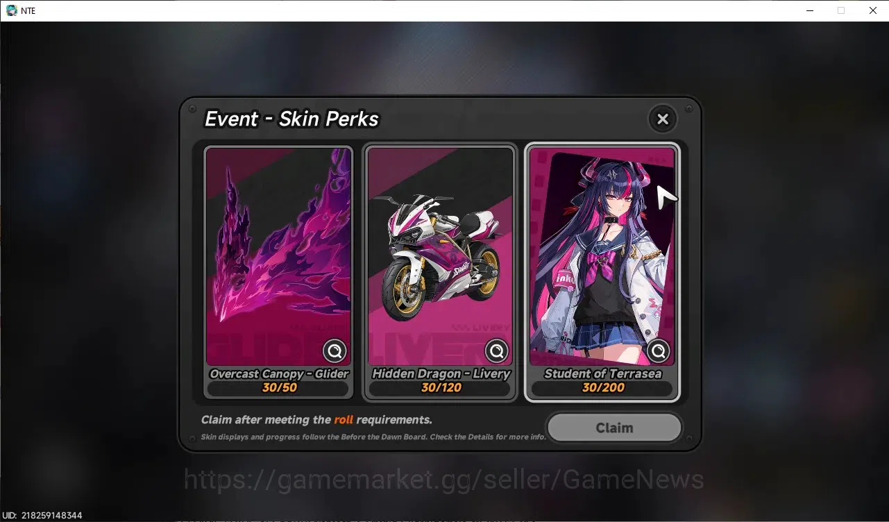Neverness to Everness Accounts GLOBAL EU|HL 3|2 SSR Shinku & Hotori + 2 SSR Selector|Hidden Dragon-Livery|Overcast&Orchid 8