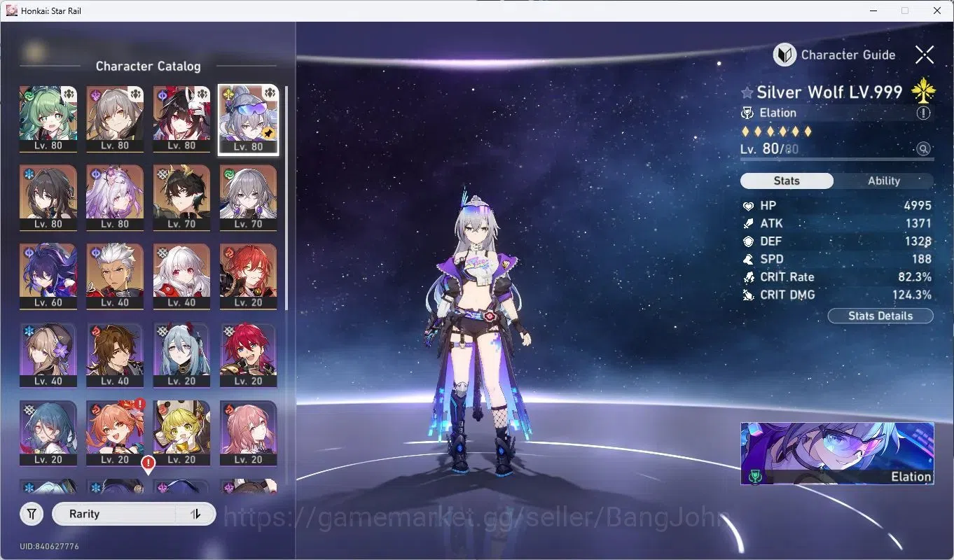 Honkai Star Rail Accounts ASIA | TL64|17 Limit|Huohuo|Sparkle|SW E2+Sign|Rua image 4