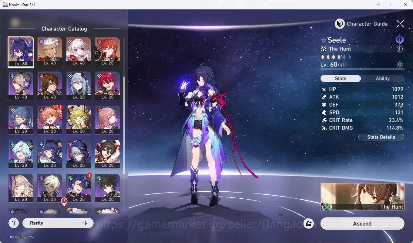 Honkai Star Rail Accounts ASIA | TL64|17 Limit|Huohuo|Sparkle|SW E2+Sign|Rua image 8