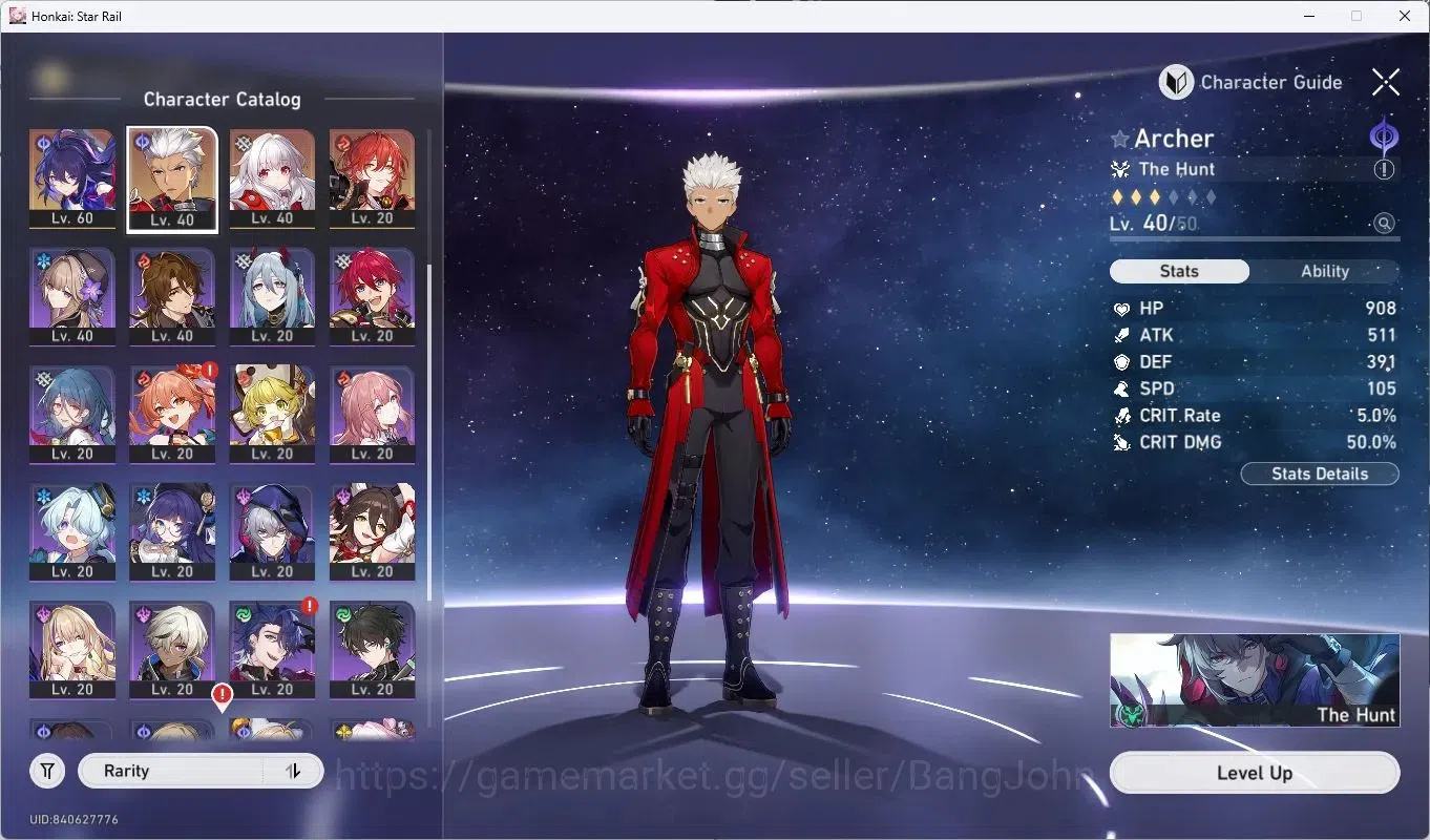 Honkai Star Rail Accounts ASIA | TL64|17 Limit|Huohuo|Sparkle|SW E2+Sign|Rua image 9