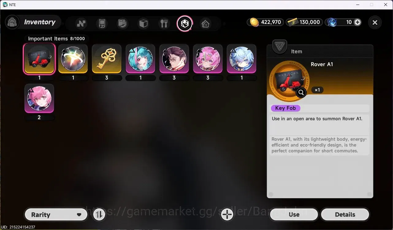 Neverness to Everness Accounts NA | Hunter Lv 7 | 2 S-Class + 4 A-Class [Lacrimos image 14