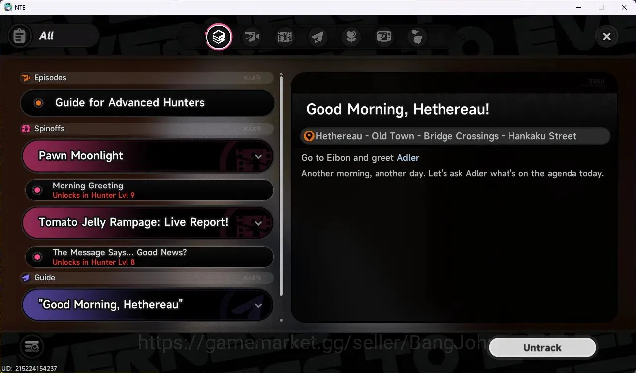 Neverness to Everness Accounts NA | Hunter Lv 7 | 2 S-Class + 4 A-Class [Lacrimos image 16