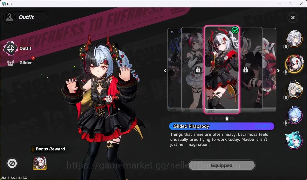 Neverness to Everness Accounts NA | Hunter Lv 7 | 2 S-Class + 4 A-Class [Lacrimos image 4