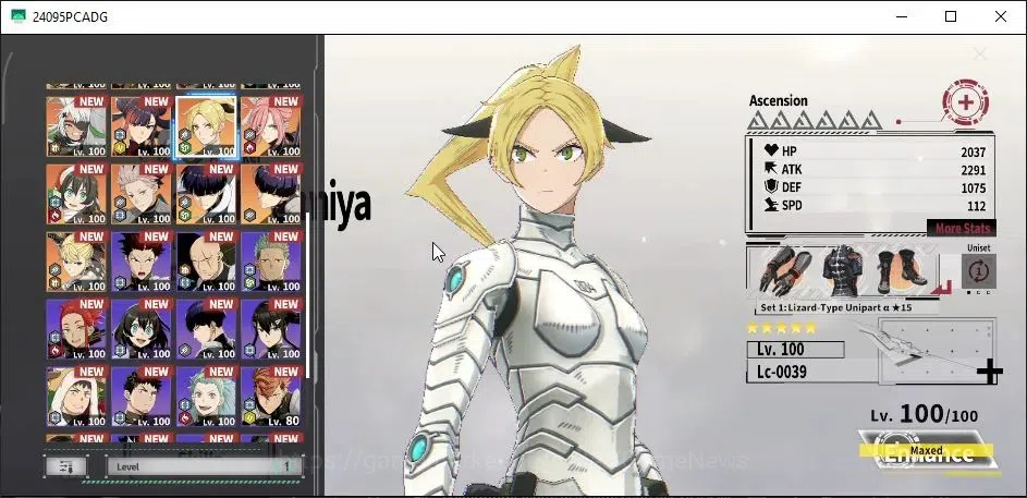 Kaiju No. 8 The Game Accounts [MOBILE] PR 83|25SSR(Zoee,Soshiro K10 A4,Chester,K image 2