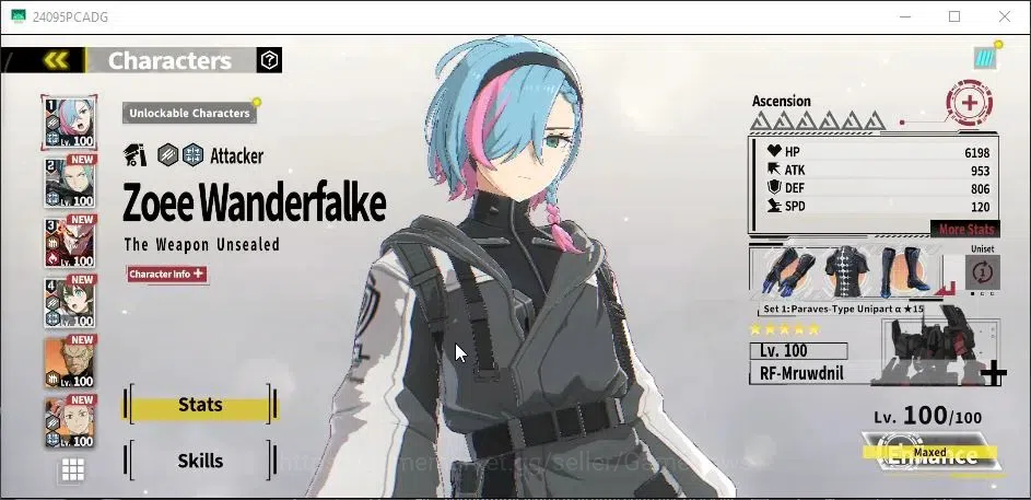 Kaiju No. 8 The Game Accounts [MOBILE] PR 83|25SSR(Zoee,Soshiro K10 A4,Chester,K image 3