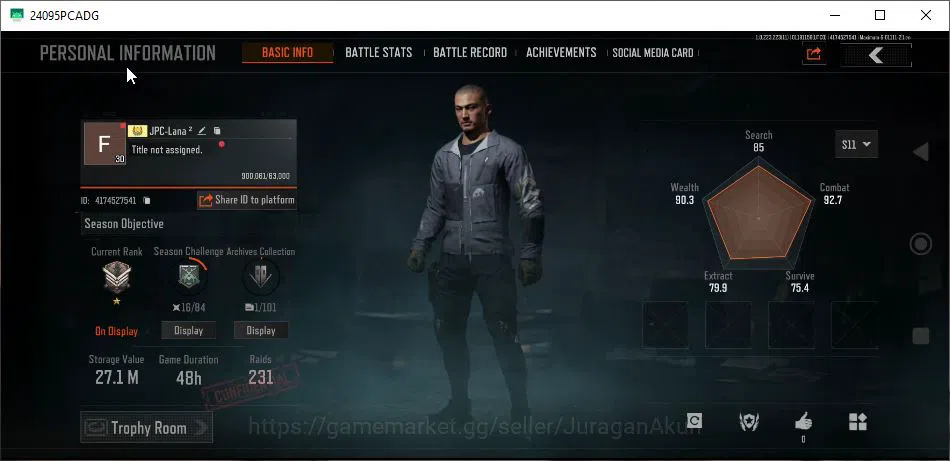 Arena Breakout Accounts [MOBILE] Lv30|SV 27M|CV 0M|Epic AK 74N,AEK Peak,MP image 2