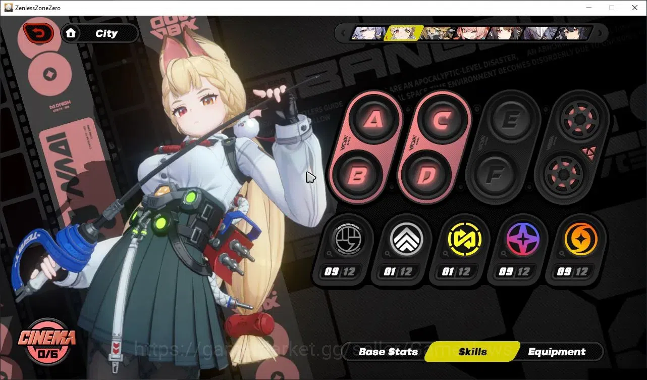 Zenless Zone Zero Accounts Starter ASIA|IK 48|S2 Ch6|1,2K Poly|5 LMT(YeShunGuang+Sign,Velina,Pyrois,Alice,Zhao)+3 11