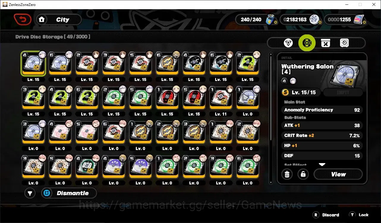 Zenless Zone Zero Accounts Starter ASIA|IK 48|S2 Ch6|1,2K Poly|5 LMT(YeShunGuang+Sign,Velina,Pyrois,Alice,Zhao)+3 15