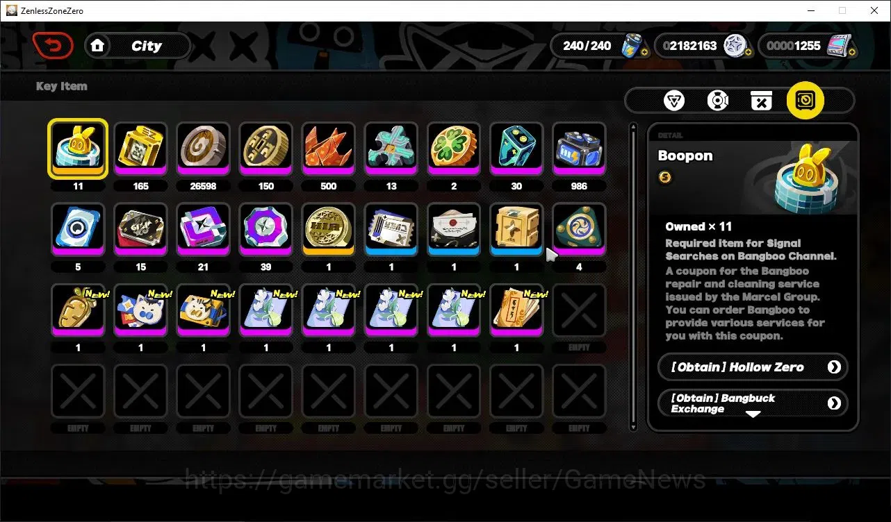 Zenless Zone Zero Accounts Starter ASIA|IK 48|S2 Ch6|1,2K Poly|5 LMT(YeShunGuang+Sign,Velina,Pyrois,Alice,Zhao)+3 17