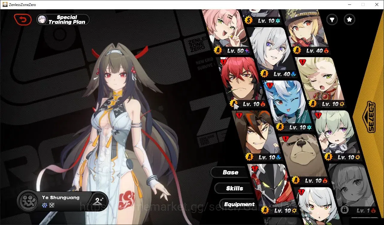 Zenless Zone Zero Accounts Starter ASIA|IK 48|S2 Ch6|1,2K Poly|5 LMT(YeShunGuang+Sign,Velina,Pyrois,Alice,Zhao)+3 6