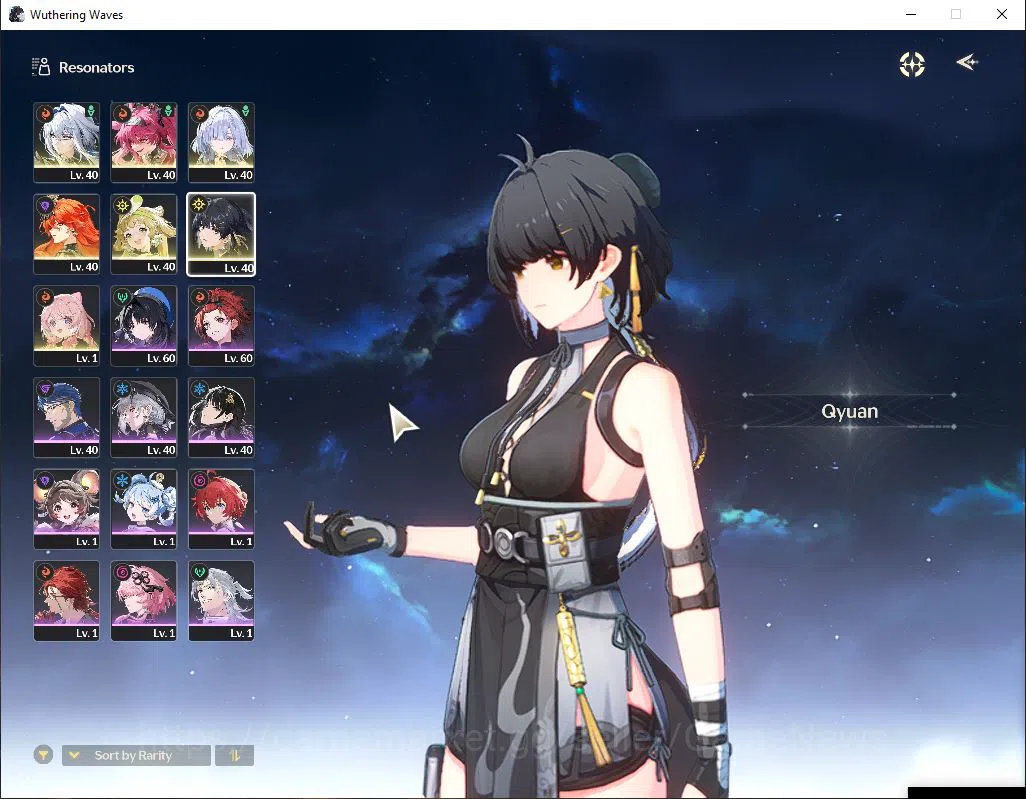 Wuthering Waves Accounts Mid-Game SEA|UL 40|1,2K Astrite|4 Limited| [Augusta,Lupa,Galbrena]+Sign,Mornye |DB Lv18|Female 2