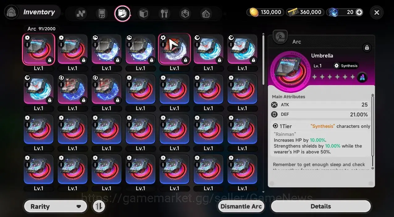 Neverness to Everness Accounts Global NA |HL 3| 4 SSR [HotoriA1,Jiuyuan,Sakiri,Daffodill]|6 SR 10