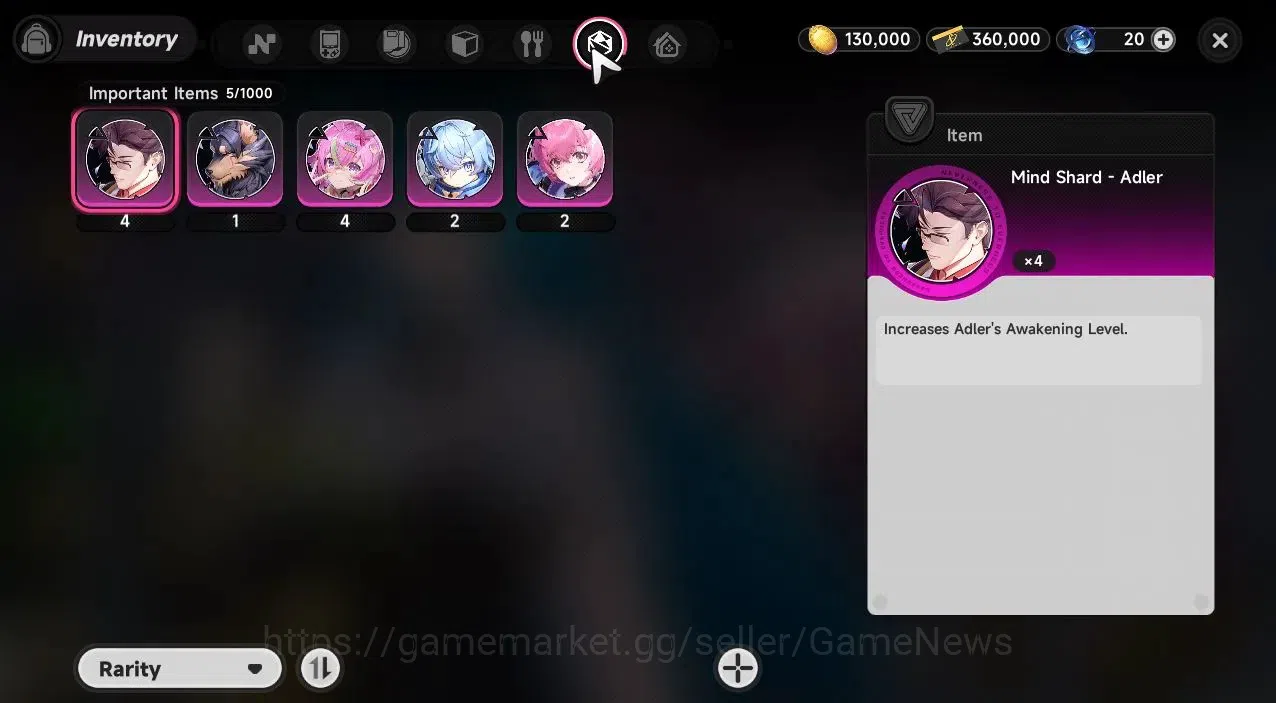 Neverness to Everness Accounts Global NA |HL 3| 4 SSR [HotoriA1,Jiuyuan,Sakiri,Daffodill]|6 SR 11