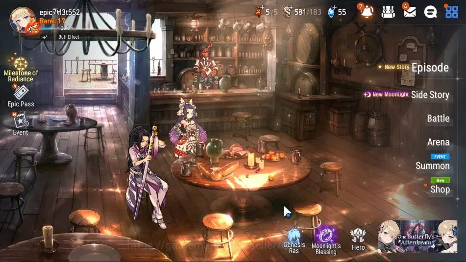 Epic Seven Accounts GLOBAL Unverif|New Era|2 ML(School Nurse Yulha,Bri image 1