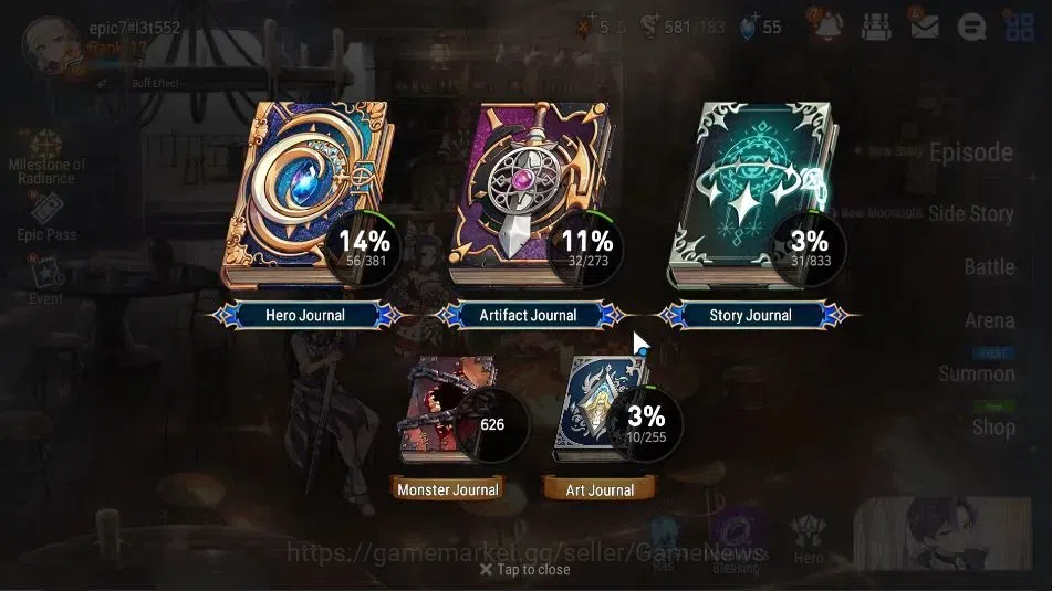 Epic Seven Accounts GLOBAL Unverif|New Era|2 ML(School Nurse Yulha,Bri image 3