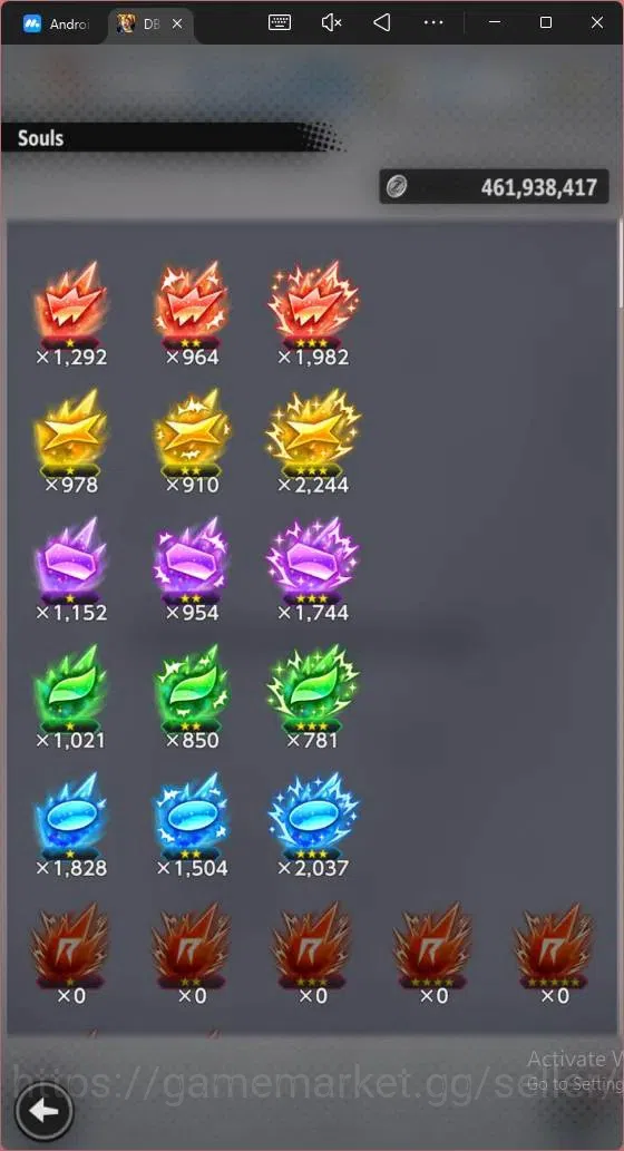 Dragon Ball Legends Accounts Android|Lvl 149|16.3M Total Power|642 CC|1 LR|1 UL image 5