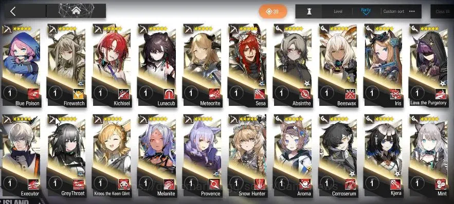 Arknights Accounts High-End Lvl 76 |225 OP+33 Skin|71,6k Oru+202 Ori|13 Limited|Ash,Ling,CTH,Yu,ETHA,SATR,STU 10