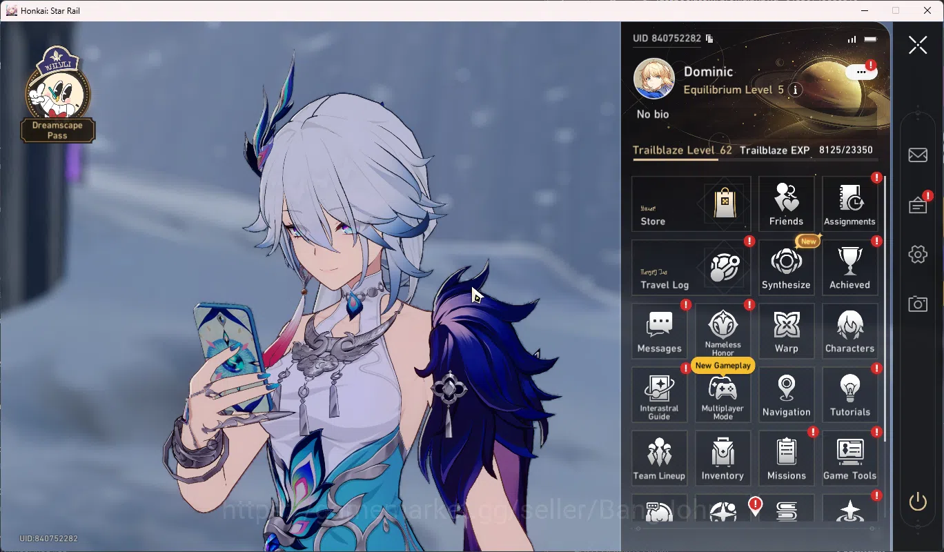 ASIA TL 62 | 6 Limit Yao Guang Archer+sign Saber+Sign DanhengPT Sparkle Ruan MEi Fu Xuan Bronya Welt | Mc Male |HSR093B Honkai Star Rail Others ASIA TL 62 | 6 Limit Yao Guang Archer+sign Saber+S image 1