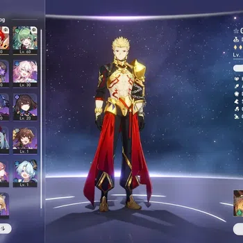 Honkai Star Rail Accounts Others ASIA|TL 49|4 Limited| (Gilgamesh)+Sign Himeko Nova,Saber,Huohuo +1 STD Char (Bronya) |Male