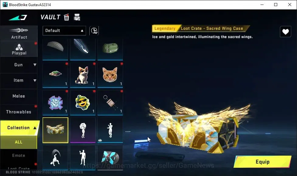 Blood Strike Accounts ASIA|Starter|Collab 7DS[M700,AK47]|Collab EVS-MCX| image 11