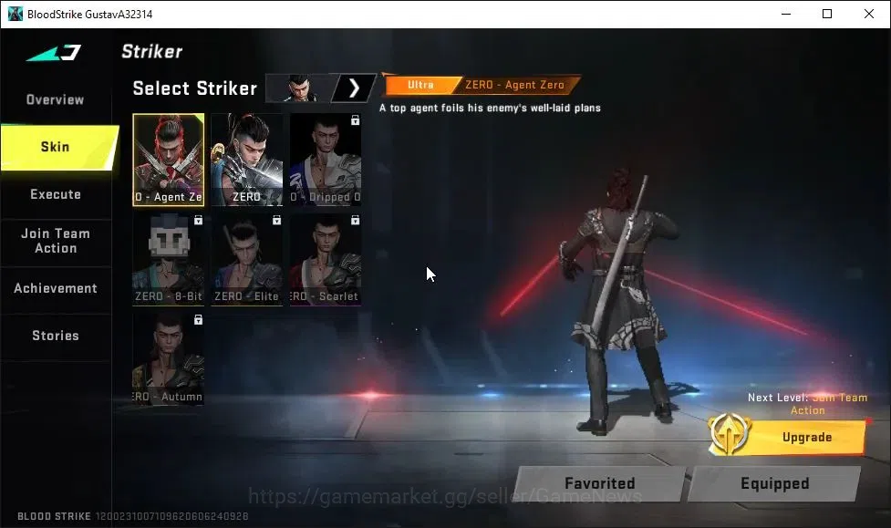 Blood Strike Accounts ASIA|Starter|Collab 7DS[M700,AK47]|Collab EVS-MCX| image 6
