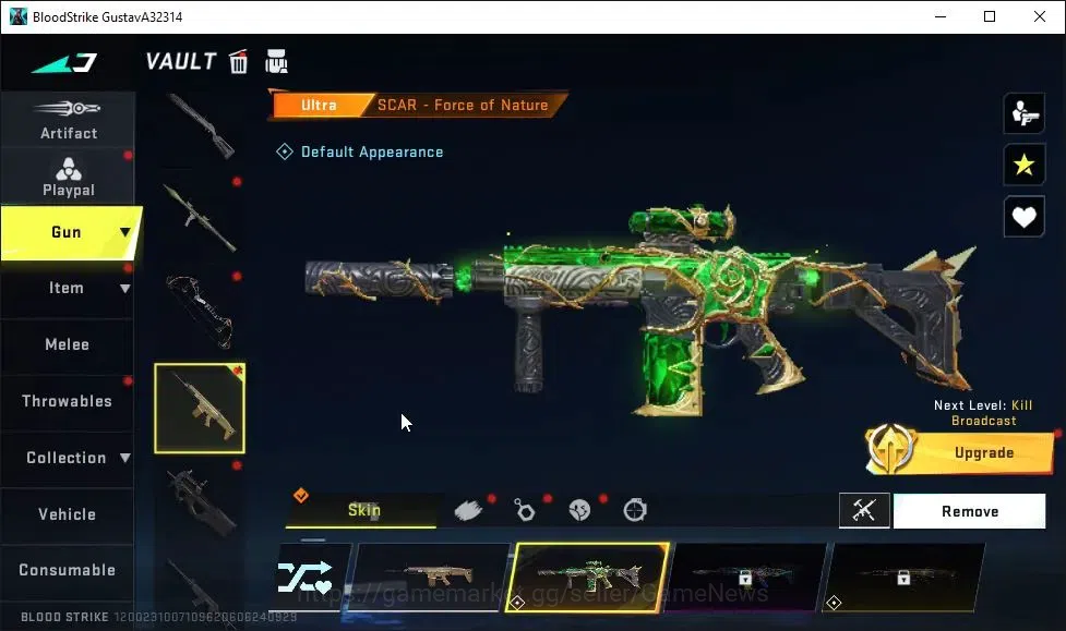 Blood Strike Accounts ASIA|Starter|Collab 7DS[M700,AK47]|Collab EVS-MCX| image 7