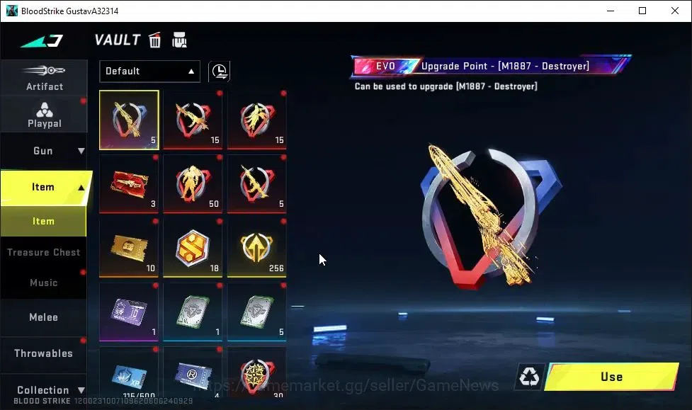 Blood Strike Accounts ASIA|Starter|Collab 7DS[M700,AK47]|Collab EVS-MCX| image 8